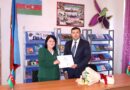 Göyçay Kitabxanasının direktoru Nazlı Əhmədova təltif olunub..